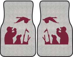 Goose Call Silhouette Car Mats