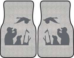 Goose Call Silhouette Car Mats