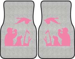 Goose Call Silhouette Car Mats