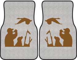 Goose Call Silhouette Car Mats