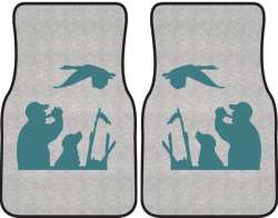 Goose Call Silhouette Car Mats