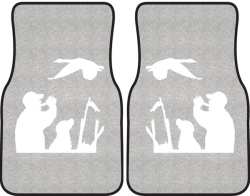 Goose Call Silhouette Car Mats