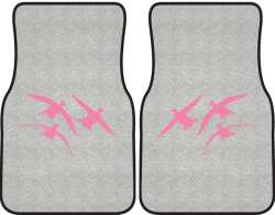3 Ducks Comin' In Silhouette Car Mats