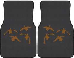 Jukin' Four Ducks Silhouette Car Mats