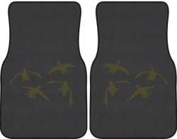 Jukin' Four Ducks Silhouette Car Mats