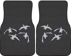 Jukin' Four Ducks Silhouette Car Mats