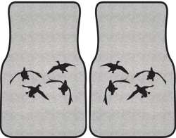 Jukin' Four Ducks Silhouette Car Mats
