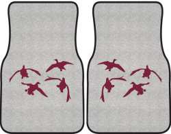 Jukin' Four Ducks Silhouette Car Mats