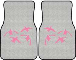 Jukin' Four Ducks Silhouette Car Mats