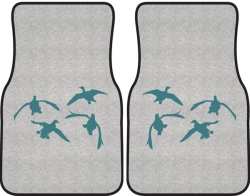 Jukin' Four Ducks Silhouette Car Mats