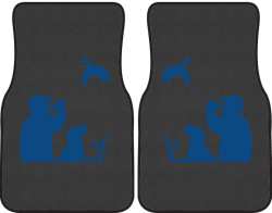 Duck Call Silhouette Car Mats