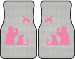 Duck Call Silhouette Car Mats