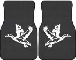 Landing Zone 2 Duck Silhouette Car Mats