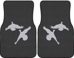 Jukin' Five Ducks Silhouette Car Mats