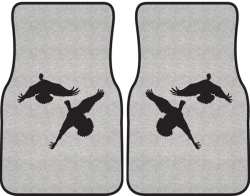 Jukin' Five Ducks Silhouette Car Mats