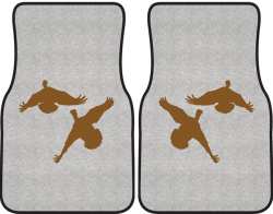 Jukin' Five Ducks Silhouette Car Mats