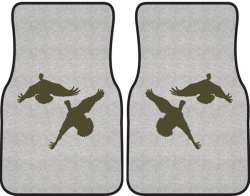 Jukin' Five Ducks Silhouette Car Mats