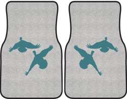 Jukin' Five Ducks Silhouette Car Mats