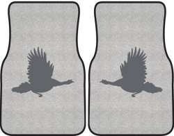 Turkey in Flight Silhouette Car Mats