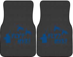 Fly? Bye! Duck Silhouette Car Mats