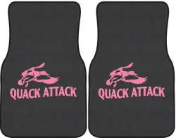 Quack Attack Duck 1 Silhouette Car Mats