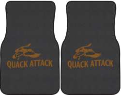 Quack Attack Duck 1 Silhouette Car Mats