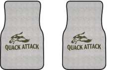 Quack Attack Duck 1 Silhouette Car Mats