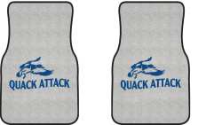 Quack Attack Duck 1 Silhouette Car Mats