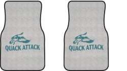 Quack Attack Duck 1 Silhouette Car Mats