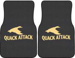 Quack Attack Duck 2 Silhouette Car Mats