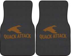 Quack Attack Duck 2 Silhouette Car Mats