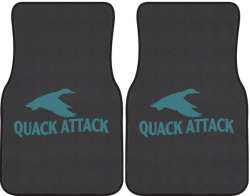 Quack Attack Duck 2 Silhouette Car Mats