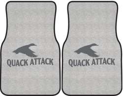 Quack Attack Duck 2 Silhouette Car Mats