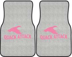 Quack Attack Duck 2 Silhouette Car Mats