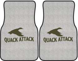 Quack Attack Duck 2 Silhouette Car Mats