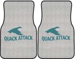 Quack Attack Duck 2 Silhouette Car Mats