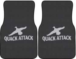 Quack Attack Duck 3 Silhouette Car Mats