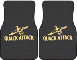 Quack Attack Duck 4 Silhouette Car Mats