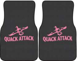 Quack Attack Duck 4 Silhouette Car Mats