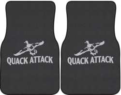 Quack Attack Duck 4 Silhouette Car Mats