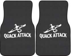 Quack Attack Duck 4 Silhouette Car Mats