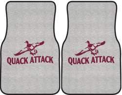 Quack Attack Duck 4 Silhouette Car Mats