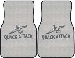 Quack Attack Duck 4 Silhouette Car Mats