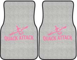 Quack Attack Duck 4 Silhouette Car Mats