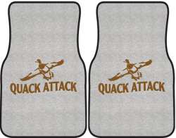 Quack Attack Duck 4 Silhouette Car Mats