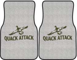 Quack Attack Duck 4 Silhouette Car Mats