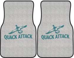 Quack Attack Duck 4 Silhouette Car Mats