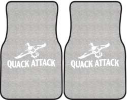 Quack Attack Duck 4 Silhouette Car Mats