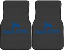 Quack Attack Duck 5 Silhouette Car Mats