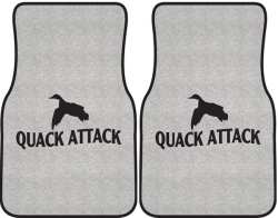 Quack Attack Duck 5 Silhouette Car Mats